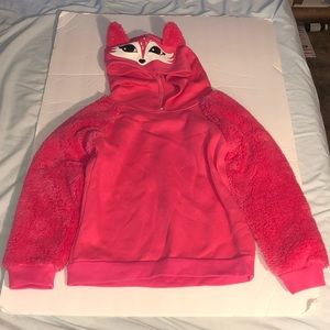 Girls Toddler Critter Hoodie